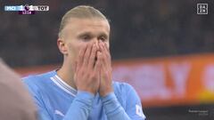 Lo van a tener que ver varias veces y aun así no van a dar crédito: Haaland es humano...