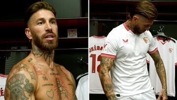 La curiosa razón por la que Ramos pide la camiseta del Sevilla una talla más pequeña