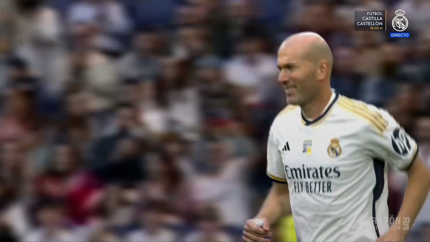جماهير ريال مدريد تستقبل زيدان بتصفيق حار في استاد سانتياغو برنابيو المُجدد