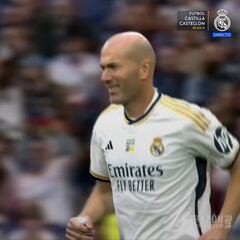 La ovación atronadora del nuevo Bernabéu a Zidane