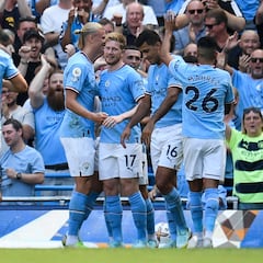 Resumen y goles del Manchester City vs Bournemouth, jornada 2 Premier League