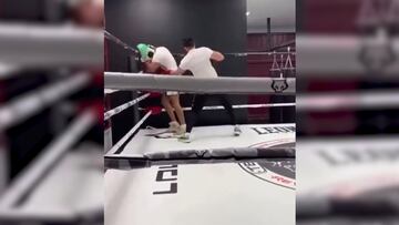 No paran de compartirlo en redes: la paliza que Omar Montes le propinó al conflictivo youtuber Borja Escalona