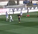 Debutas, marcas gol y tienes este detallazo en la celebración: muy top esto de un pupilo de Arbeloa