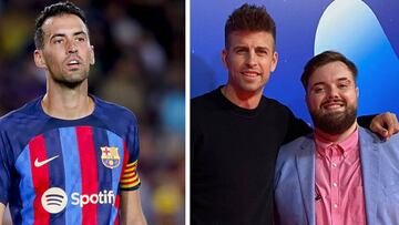 El palo de Busquets contra Piqu¨¦ por Enigma69: con Shakira en el ajo