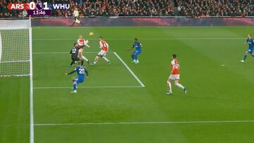 Nuevo lío gordo en la Premier: juzguen ustedes el polémico 0-1 al Arsenal