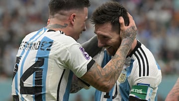 El mensaje de Enzo Fernández a Messi para que no se fuera de la Selección Argentina