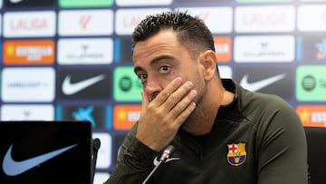 Xavi toma la palabra