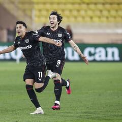 Resumen y goles del Mónaco vs Bayer Leverkusen de dieciseisavos de final de la Europa League