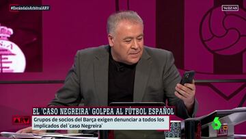 Ferreras desvela las razones del Madrid para no sumarse al comunicado contra el Bar?agate