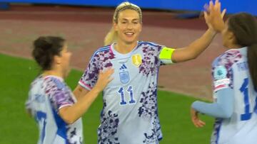 España exhibe todo su poderío y esta es la mejor muestra: Salma, Putellas y un golazo