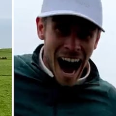 La alegría desenfrenada de Bale: vean el momentazo que firmó en el campo de golf