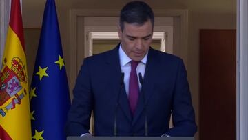 El lapsus de Pedro Sánchez al inicio de su discurso