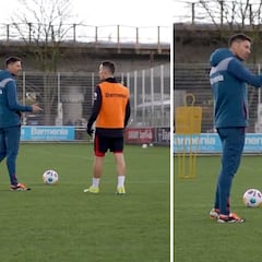 La genialidad de Xabi Alonso como entrenador: esto con Grimaldo es viral, entenderán el porqué