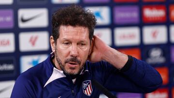 Sigue en directo la rueda de prensa de Simeone