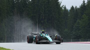 Resultados F1: clasificación del esprint de Austria