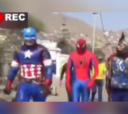 Unos policías se visten de personajes de Marvel para capturar a unos narcos