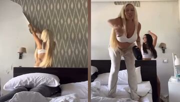 La novia de Militao es un icono del madridismo: su ¨²ltima locura con un desatado baile final