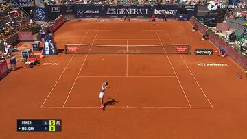 Set abajo, 5-0 y dos bolas de partido en contra: vean uno de los mayores milagros de la historia del tenis