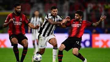Resumen del Milan vs Newcastle de la Champions League