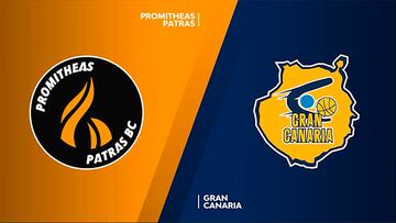 Resumen del Promitheas Patras vs Gran Canaria de la Eurocup