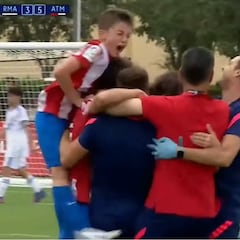 Todos los goles de la final de la Liga Promises entre el Real Madrid y el Atlético de Madrid
