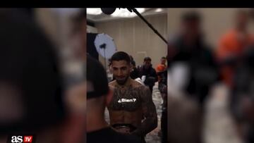 El primer cara a cara Topuria-Volkanovski tras tanta amenaza entre ellos