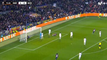 Regodeo culé: el error de bulto de Casemiro cuando el Barça estaba KO