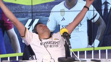 Del enfado con el gol y el asedio del Barça, al éxtasis con Bellingham: el Clásico de Roncero