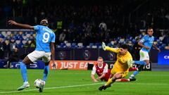 Resumen y goles del Nápoles vs. Braga de fase de grupos de la Champions League