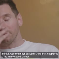 Las lágrimas del Messi más emocionado para una gran confesión