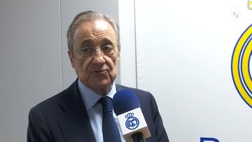 El sutil recado de Florentino después de ganar la liga al Barça