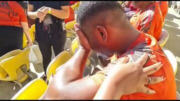 La reacción de un ‘sin techo’ al conocer el estadio de Maracaná que emociona al fútbol