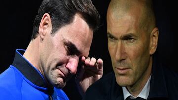 Sin duda de los más especiales: el mensaje de Zidane a Federer por su retirada