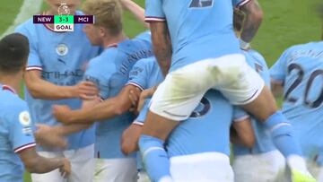 ¿Cuántos pueden hacer esto en el mundo? Vean lo de De Bruyne, el gesto de Haaland y alucinen