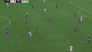 Si te atreves con esto en tu primer Clásico es porque vas muy sobrado: tremendo lo que hizo Bellingham