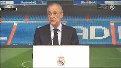 ¡Esto es nuevo! El chiste de Florentino en plena presentación de Kepa