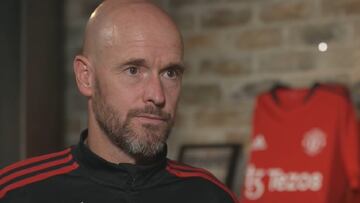 Es un polvorín y no ha empezado la Premier: la cara de Ten Hag cuando habla de Cristiano