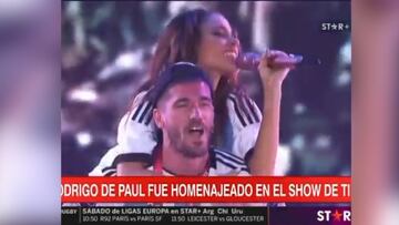 El vídeo del lesionado De Paul que tiene a los atléticos echando humo