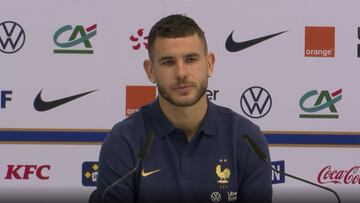 Lucas Hernández y su opinión sobre la Selección: “Pueden estar entre las favoritas”