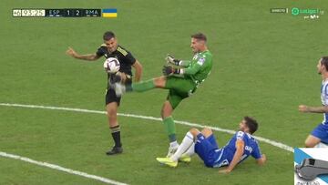 ¿Está bien expulsado Lecomte? ¿Fue juego peligroso de Ceballos?