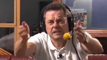 La reacción de Roncero al 4-2 entre Madrid y Almería