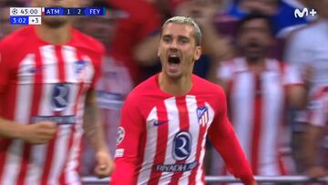 El gol clave, en el momento preciso y de chilena: Griezmann, poniendo patas arriba el Metropolitano