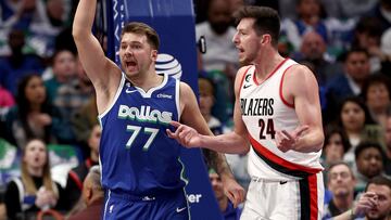 Resumen del Dallas Mavericks vs Portland Trail-Blazers de la NBA