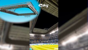 Así va a ser el nuevo y espectacular videomarcador 360º del Santiago Bernabéu