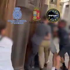 La impresionante detención de la policía a un narcotraficante en Madrid