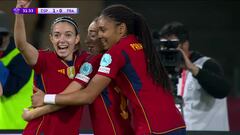 Marca el 1-0 Aitana y lo que hacen las 11 francesas juntas no lo habíamos visto en el fútbol