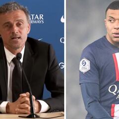 Las palabras de Luis Enrique al ser preguntado por Mbappé