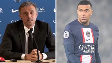 Las palabras de Luis Enrique al ser preguntado por Mbappé