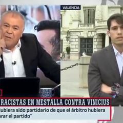 Ferreras, encendido como nunca a cuenta de Vinicius: tremendo enganchón con el portavoz socialista de Valencia