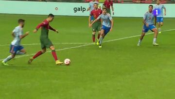 La acción que demuestra que Cristiano no es el que era y un gesto con el que sus haters se relamen